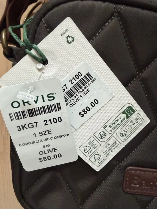 *NWT* Barbour Quilted Crossbody - Picture 3 of 5